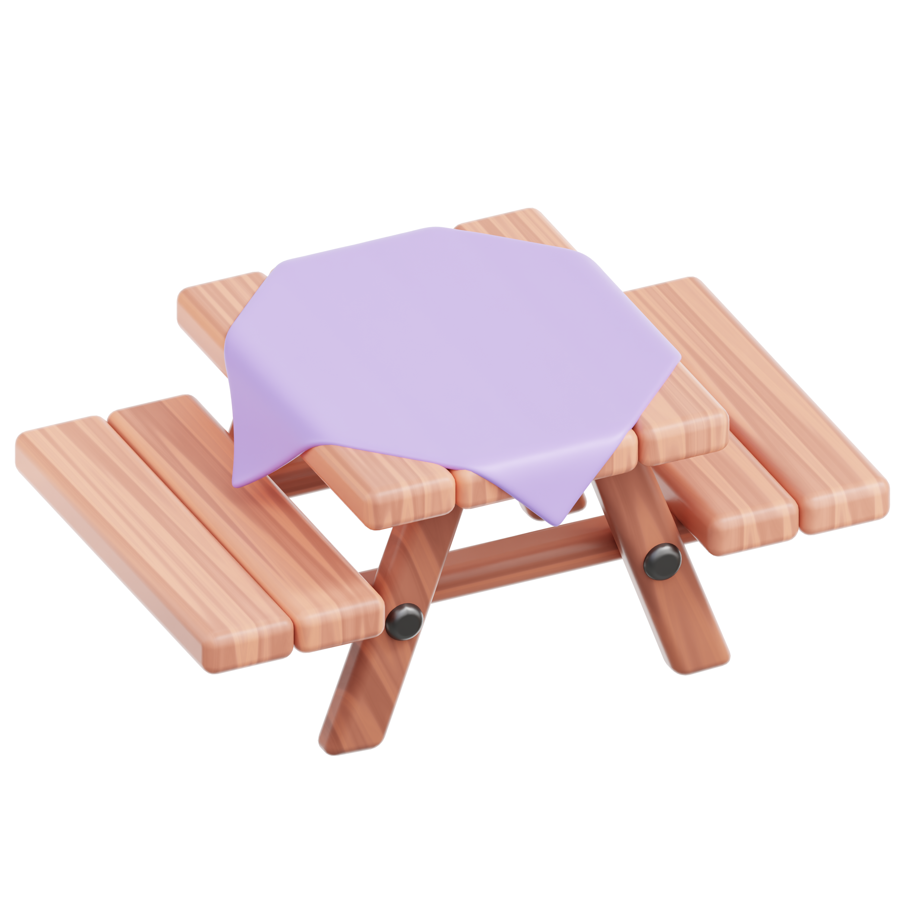 Mini 3 ft. Picnic Table