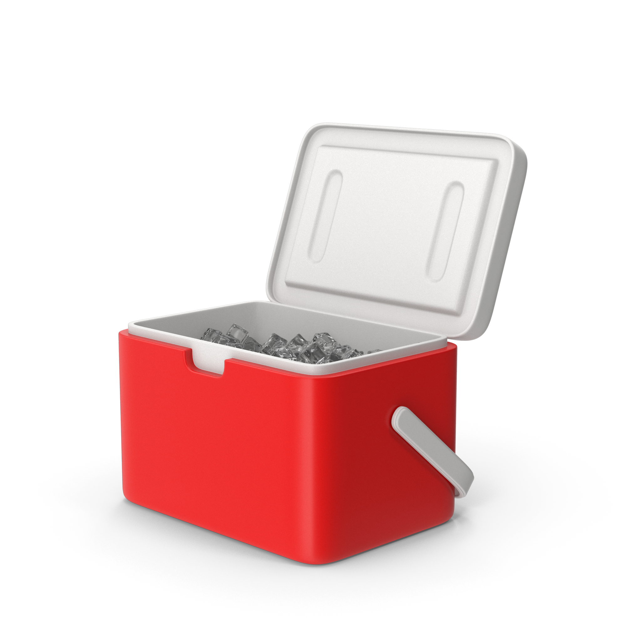Cooler Box with Ice